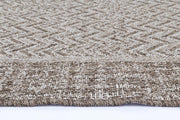 Capri Weiss Natural Boarder Rug