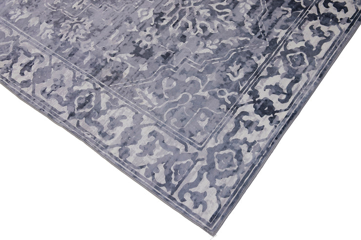 Shay Grey Machine Washable Rug