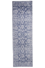 Megan Blue Machine Washable Runner