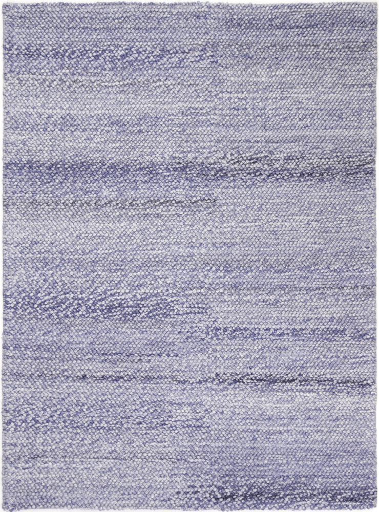 Harlow Loopy Blue Wool Blend Rug