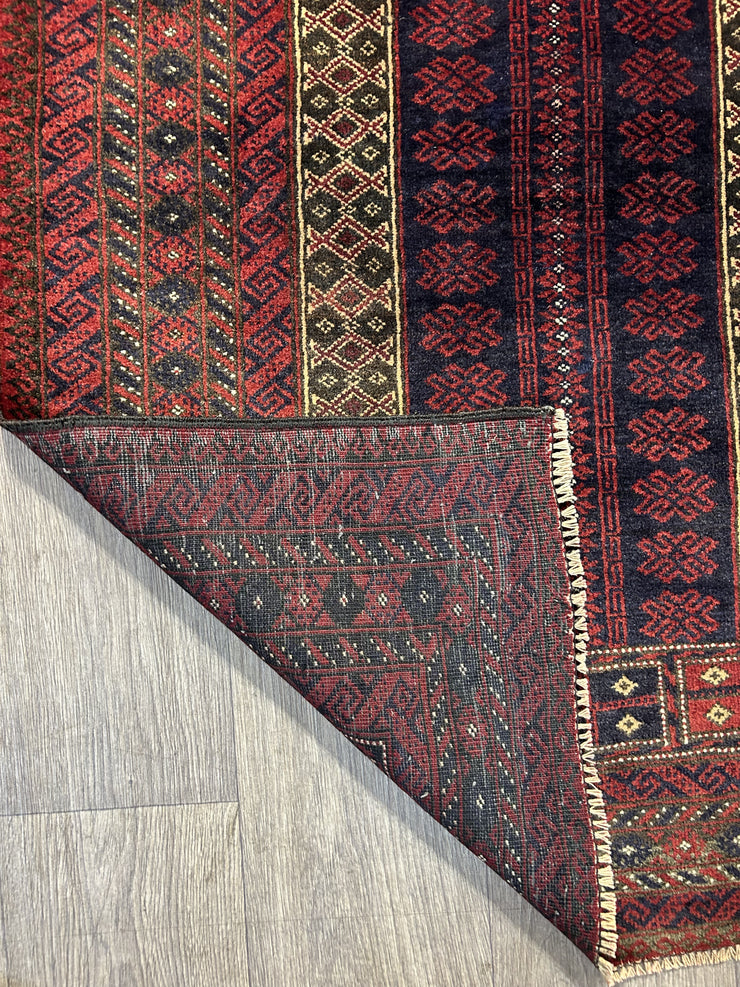 Afghan Camdani Baluchi Hand Knotted Wool 92*128