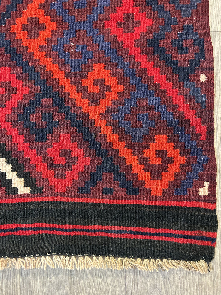 Afghan Miminah Hand Knotted Wool Kilim 122*181