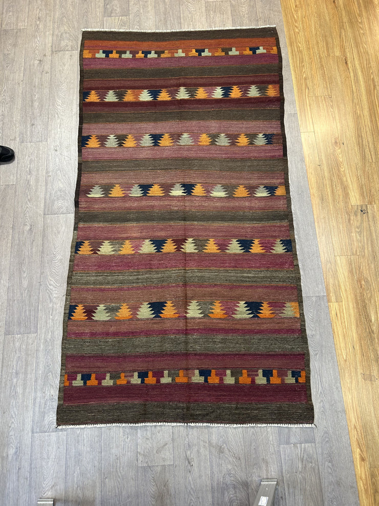 Persian Hand Knotted Wool Kilim 152*285 (Vintage)