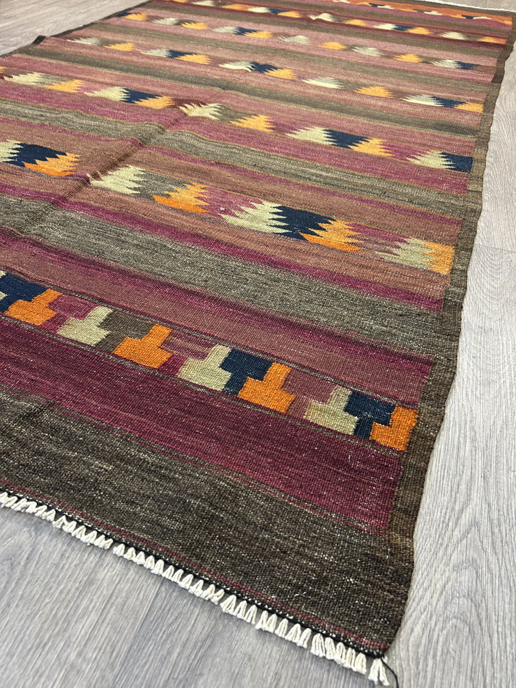 Persian Hand Knotted Wool Kilim 152*285 (Vintage)