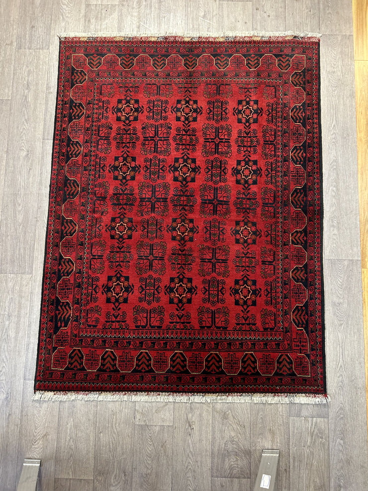 Afghan Khal Hand Knotted Wool 152*198