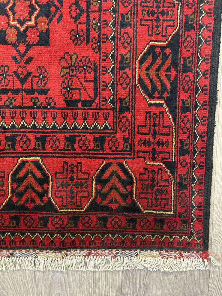 Afghan Khal Hand Knotted Wool 152*198