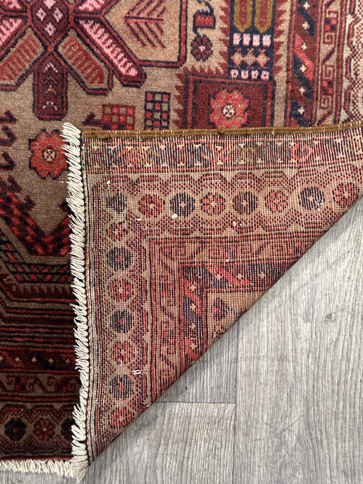 Afghan Baluchi Hand Knotted Wool 85*130