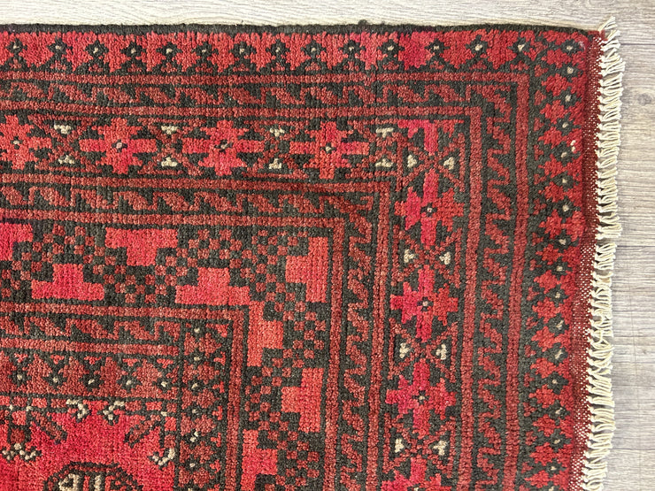 Afghan Tekke Hand Knotted Wool Rug 250*338