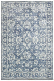 Megan Blue Machine Washable Rug