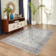 Megan Pink Machine Washable Rug