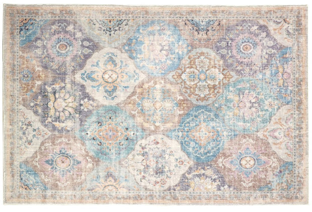 Chighu Multi Machine Washable Rug