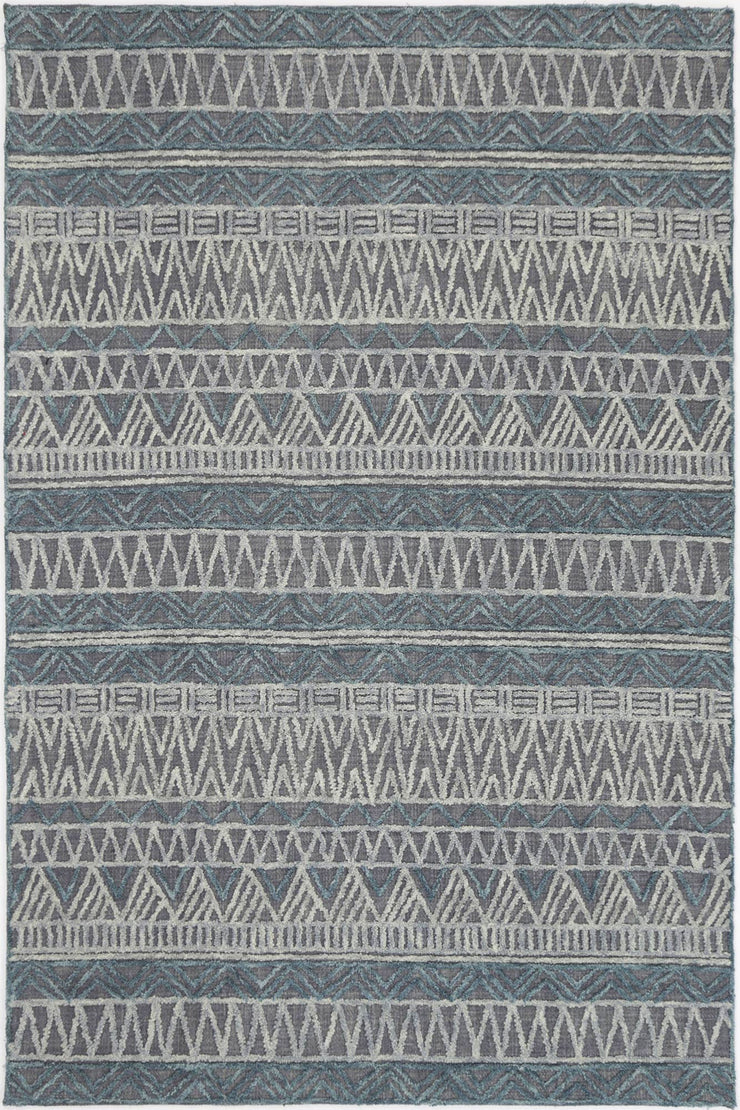 Marbella Cazorla Charcoal Contemporary Rug