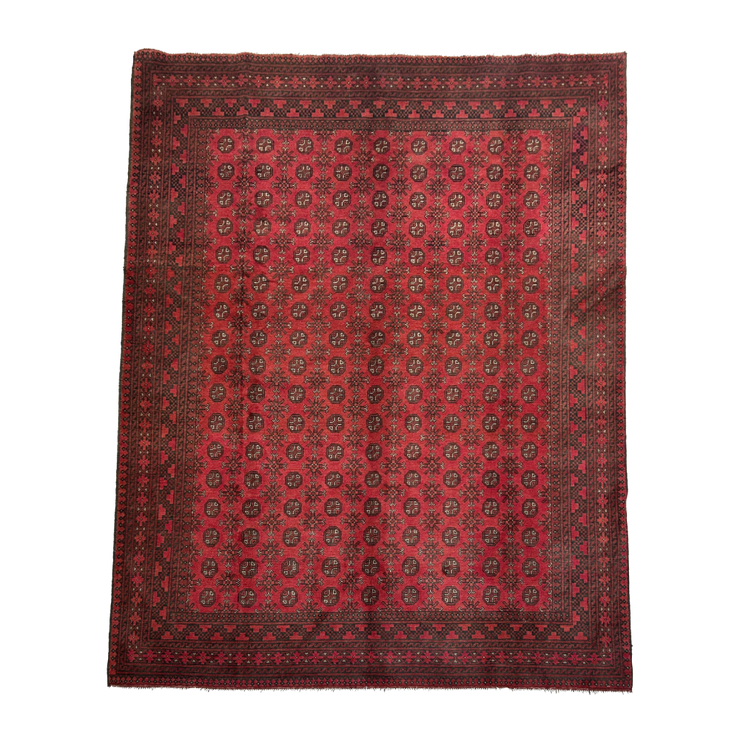 Afghan Tekke Hand Knotted Wool Rug 250*338