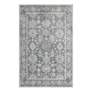 Anna Grey Machine Washable Rug