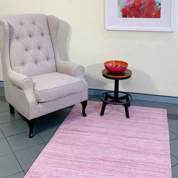  Natural Fibres Suri Pink - Hand Woven Floor Rug  - 3