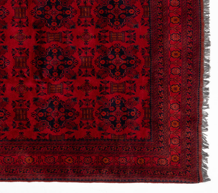  Natural Fibres Afghan Khal Mohomadi Hand Knotted Wool Hand Woven Floor Rug   - 4