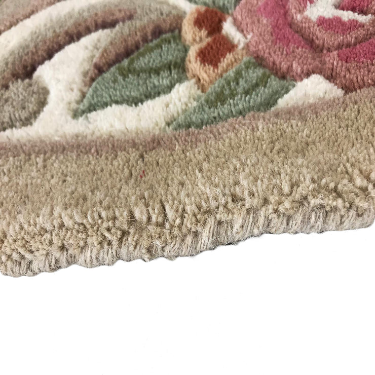 Avalon Fawn - Hand Tufted Wool Round Floor Rug