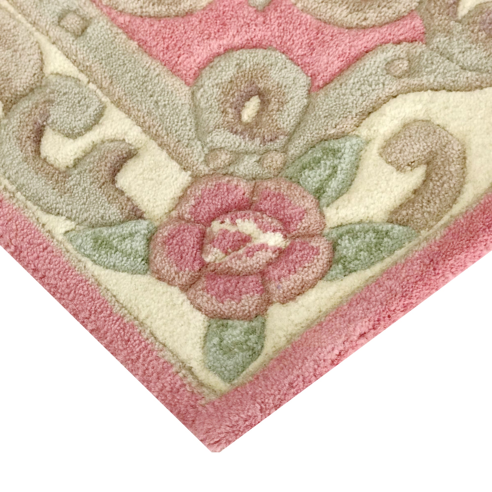 Avalon Fawn Hand Tufted Wool Rectanlge Rug