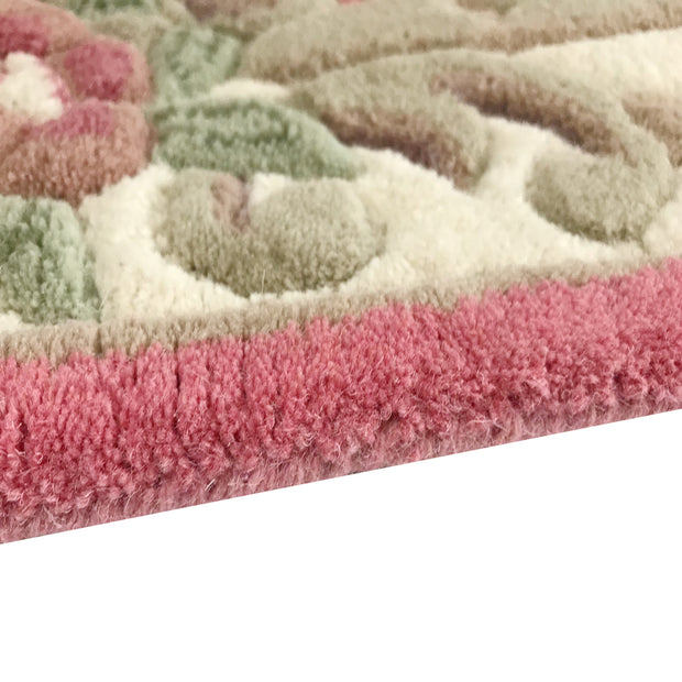 Avalon Pink - Hand Tufted Wool Rectangle Floor Rug