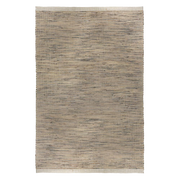  Natural Fibres Hyaccinth and Cotton Hand Hand Woven Floor Rug - 1