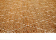 Jute - Barwang White Hand Loomed Floor Rug -  - 4