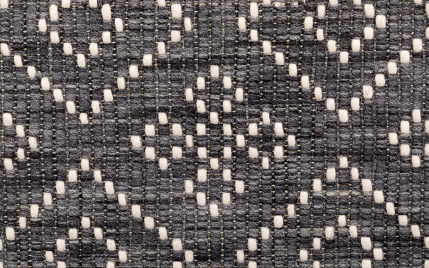 Bellevue Grey Hand Woven Pure Wool Low Pile Floor rug -  - 3