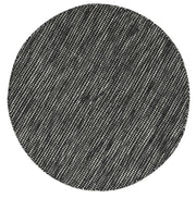  Natural Fibres Scandi Nord Black Flat Weave Hand Woven Wool Pile Hand Woven Floor Rug - 2