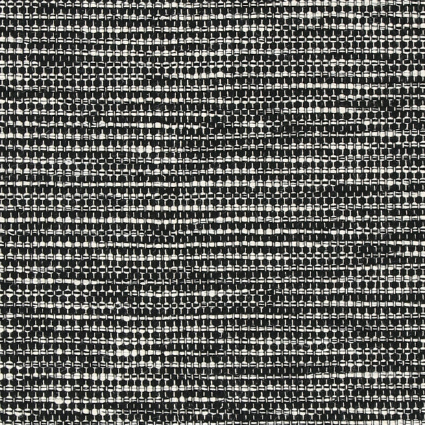  Natural Fibres Scandi Nord Black Flat Weave Hand Woven Wool Pile Hand Woven Floor Rug - 4