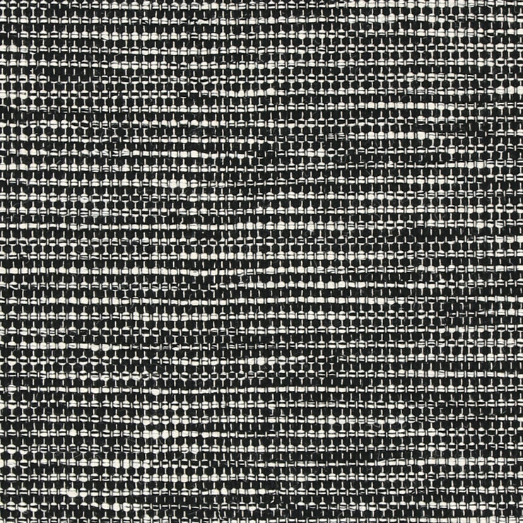  Natural Fibres Scandi Nord Black Flat Weave Hand Woven Wool Pile Hand Woven Floor Rug - 4