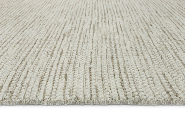  Natural Fibres Scandi Beige Brown Reversible Wool Hand Woven Floor Rug  - 5