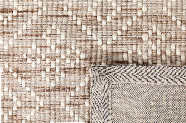 Bellevue Natural Hand Woven Pure Wool Low Pile Floor rug -  - 4