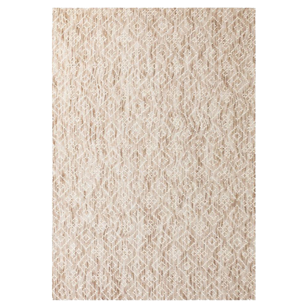 Belle Natural Hand Woven Pure Wool Low Pile Floor rug