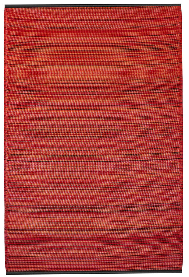  Natural Fibres Cancun Sunset  Recycled Plastic Indoor Outdoor Hand Woven Floor Rug  - 2