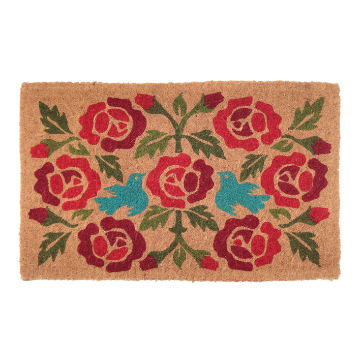  Natural Fibres Doormat- Crimson 100% Coir  - 1
