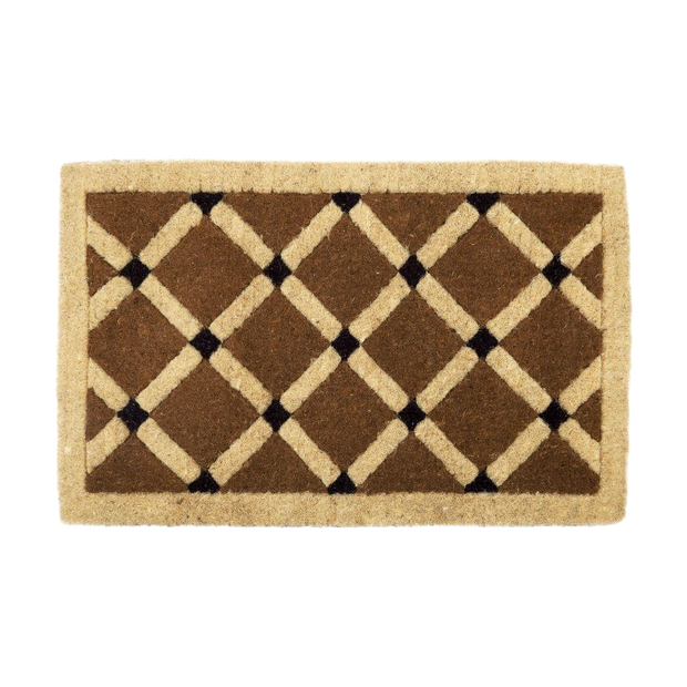  Natural Fibres Doormat - Mahi Rectangle 100% Coir  - 1