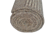  Natural Fibres Boondi Natural and Beige and Black - Modern Flat Weave Pure Wool Fully Reversible Hand Woven Floor Rug  - 9