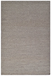  Natural Fibres Boondi Natural and Beige and Black - Modern Flat Weave Pure Wool Fully Reversible Hand Woven Floor Rug  - 2