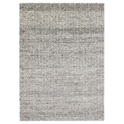  Natural Fibres Mira - Ash Grey Modern Hand Woven Wool Hand Woven Floor Rug  - 1