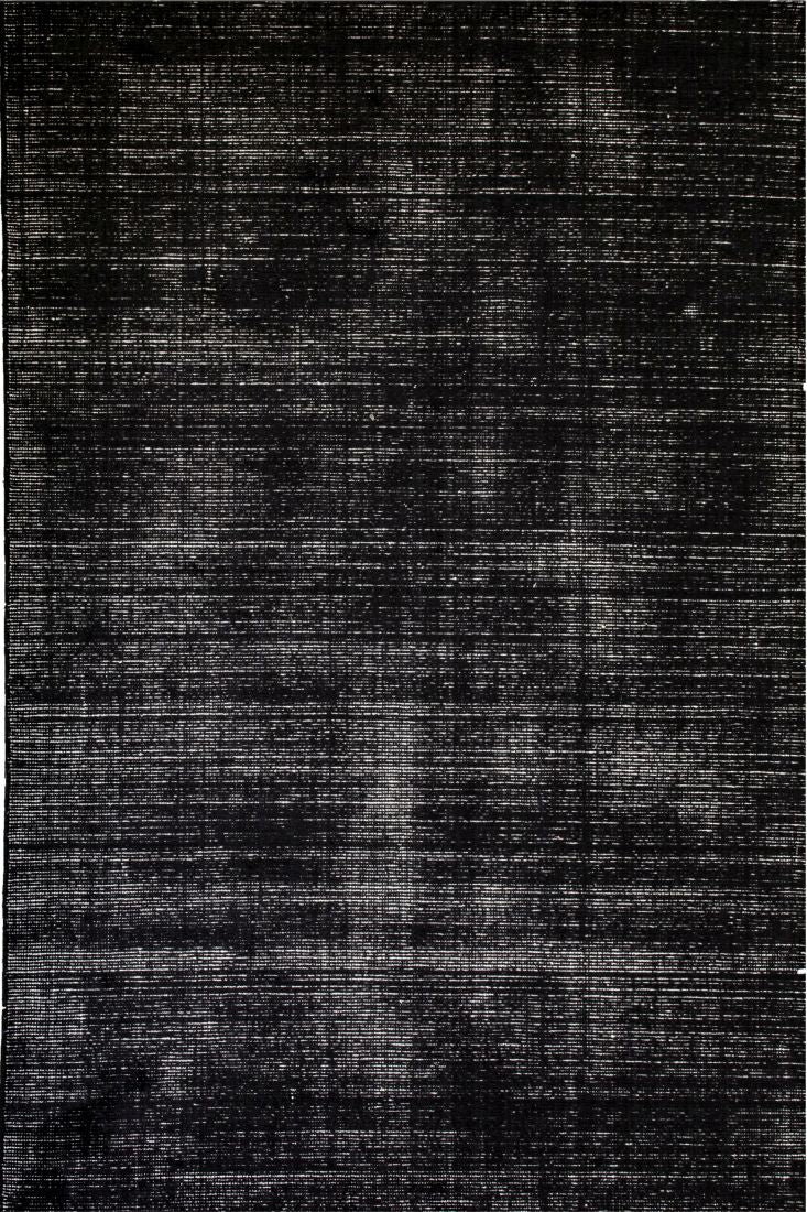  Natural Fibres Hamptons Black and White Hand Loomed Wool and Viscose Hand Woven Floor Rug  - 6