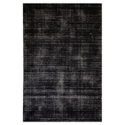  Natural Fibres Hamptons Black and White Hand Loomed Wool and Viscose Hand Woven Floor Rug  - 1