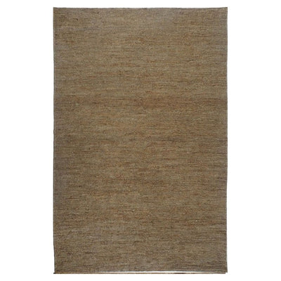  Natural Fibres Hemp Coffee Handknotted Eco Friendly Hand Woven Floor Rug  - 1