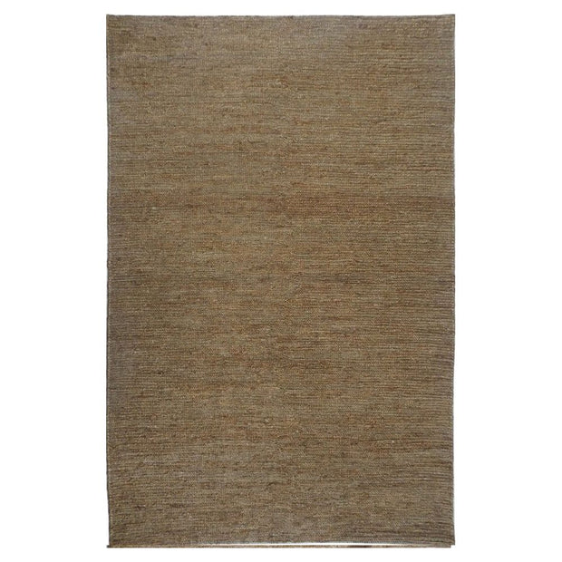  Natural Fibres Hemp Coffee Handknotted Eco Friendly Hand Woven Floor Rug  - 1