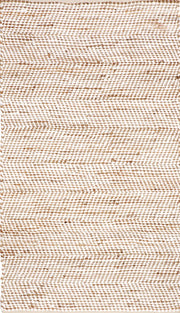  Natural Fibres Jute - Ibis Handwoven White Hand Woven Floor Rug  - 3