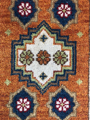  Natural Fibres Indo Kazak Hand Knotted Wool Hand Woven Floor Rug - 4