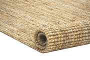  Natural Fibres Jute - Java Natural Hand Woven Floor Rug  - 4