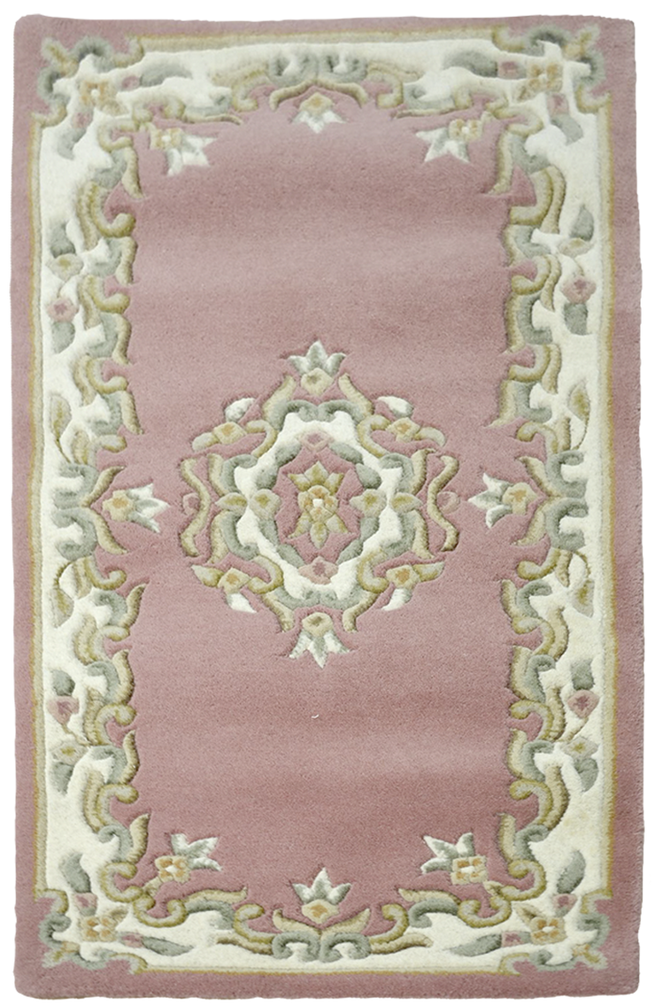  Natural Fibres Jewel Rose - Hand Tufted wool Hand Woven Floor Rug  - 6