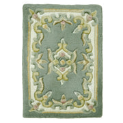  Natural Fibres Jewel Green- Hand Tufted wool Hand Woven Floor Rug - 2