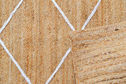 Natural Fibres Columbia Natural Hand Woven jute Hand Woven Floor Rug - 5