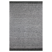  Natural Fibres Kyra Grey - Modern Hand Woven Wool Hand Woven Floor Rug  - 1