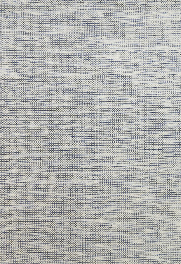  Natural Fibres Scandi Blue Reversible Wool Hand Woven Floor Rug  - 8